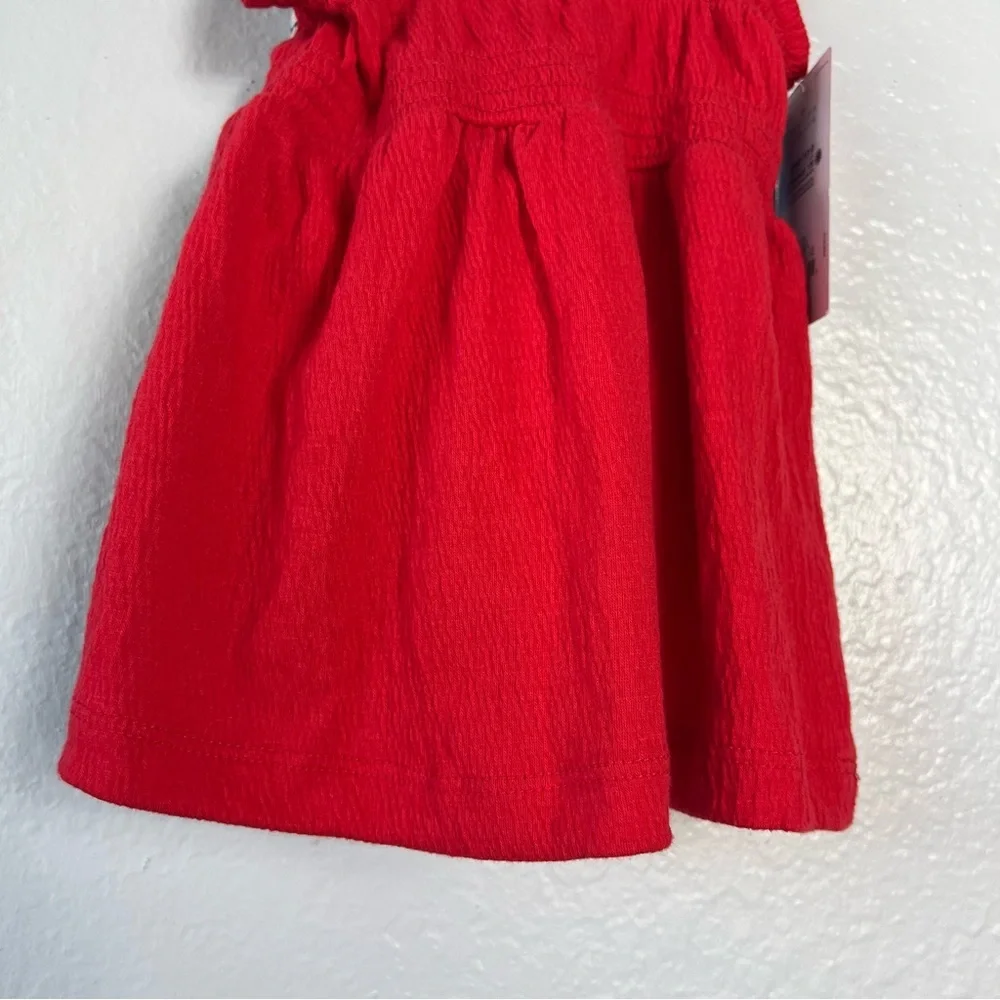 NWT Carter’s Just one you baby girls 2pk floral‎ dress romper red/blue